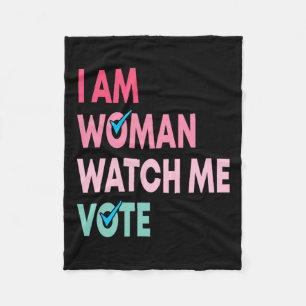 Cobertor De Velo Estou Mulher Assista-Me Votar Mulheres Engraçadas