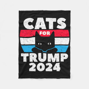 Cobertor De Velo Estou votando em gatos para o debate eleitoral de