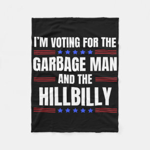 Cobertor De Velo Estou votando no Garge Man e no Hillbilly Tru