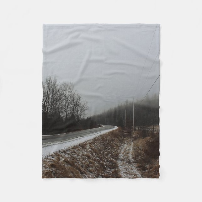 Cobertor De Velo Estrada ao abismo (Frente)