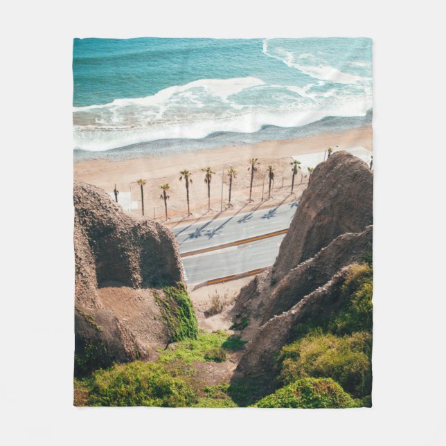 Cobertor De Velo Estrada perto do litoral (Frente)