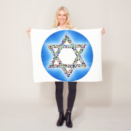 Cobertor De Velo Estrela de David