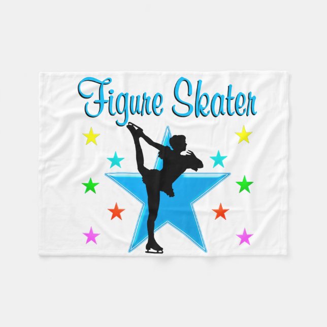 COBERTOR DE VELO ESTRELA DE PASTAGEM AZUL (Frente (Horizontal))