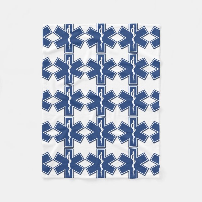 Cobertor De Velo Estrela do EMS da vida (Frente)