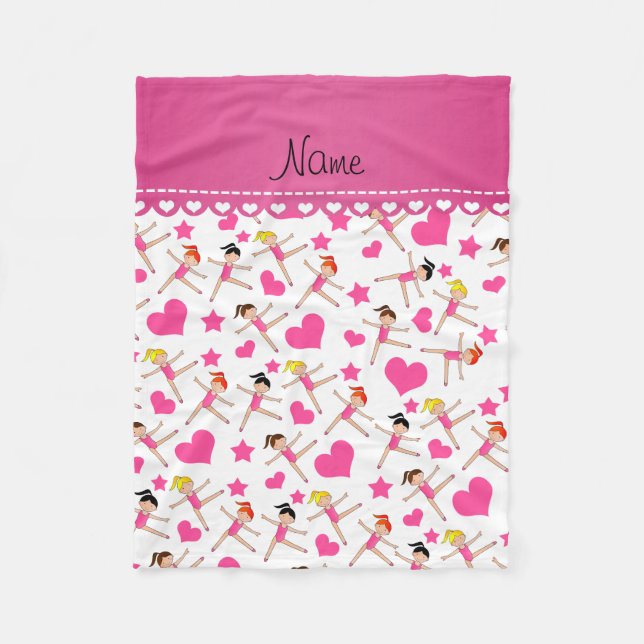 Cobertor De Velo Estrelas brancas conhecidas personalizadas dos (Frente)