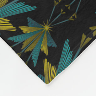 Cobertor De Velo Estrelas de Fada Negra Folheto de Peão Negra (3 Ta