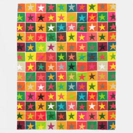 Cobertor De Velo estrelas de Natal in a box