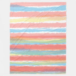 Cobertor De Velo Estrias de Água Azul Cor-de-Rosa Amarelo