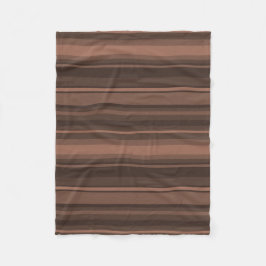 Cobertor De Velo Estrias de chocolate