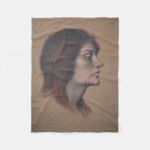 Estudo de uma Cabeça de Mulher (por Evelyn De Morg