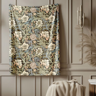 Cobertor De Velo Eterno William Morris Classic Floral Patternos