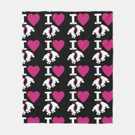 Cobertor De Velo Eu Adoro Roller Skating