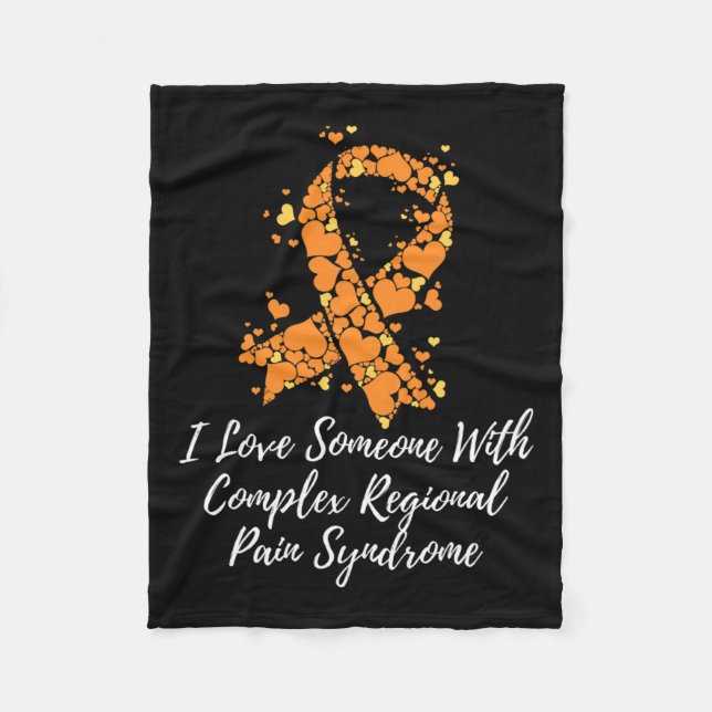 Cobertor De Velo Eu Amo Alguém Com Consciência Do Crps (Frente)