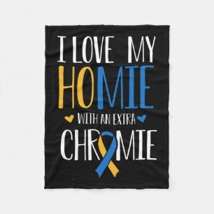 Cobertor De Velo Eu Amo Minha Casa Com Um Sindrom Extra Chromie Bai