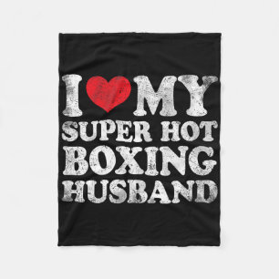 Cobertor De Velo Eu Amo O Meu Dia de os namorados De Marido De Boxi