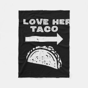 Cobertor De Velo Eu Amo o Seu Taco Casal Correspondente Cinco De Ma