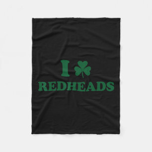 Cobertor De Velo Eu Amo Ruivas Irlandesas Por 1