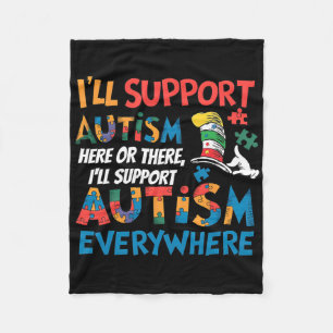 Cobertor De Velo Eu Apoiarei o Teto da Consciência Autismo - Vésper