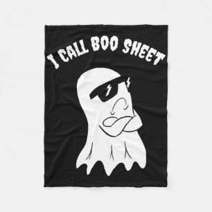 Cobertor De Velo Eu Chamo Boo Sheet Halloween