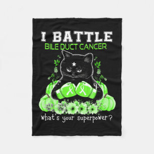 Cobertor De Velo Eu Combino Bile Duct Cancer Sensibilização Gato