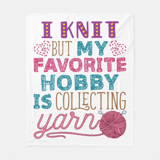 Cobertor De Velo Eu Conheço, Mas Meu Hobby Favorito É Coletar Fios (Frente)