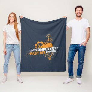 Cobertor De Velo Eu Construo Engenheiro de Computadores Geek