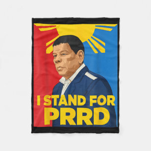 Cobertor De Velo Eu Defendo O Apoiador De Pais Digong Duterte Phili