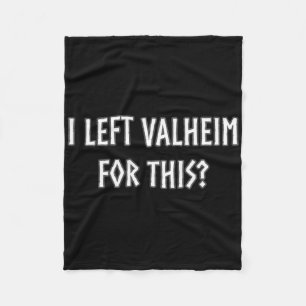 Cobertor De Velo Eu Deixei Valheim Por Esta Piada Viking Inspirada