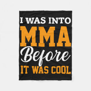 Cobertor De Velo Eu Era Fã de Mma Antes de Ser Legal Artes Marciais