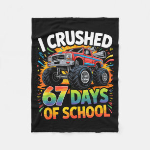 Cobertor De Velo Eu Esmaguei 67 Dias De Escola Meme Engraçado Estud
