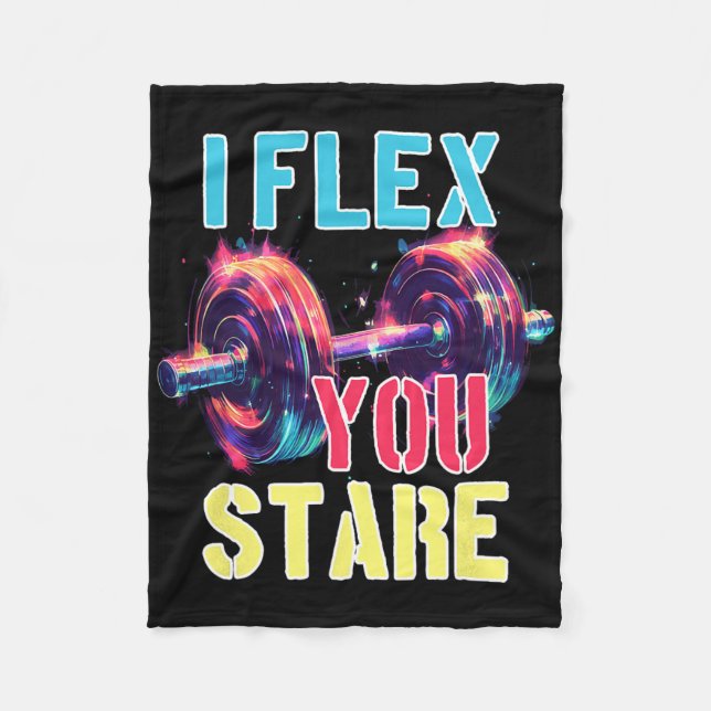 Cobertor De Velo Eu Flex, Você Olha (Frente)