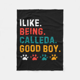 Cobertor De Velo Eu Gosto De Ser Chamado De Um Bom Cachorro Pet Pup