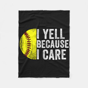 Cobertor De Velo Eu grito porque eu cuido Camiseta Vintage Macia Pa