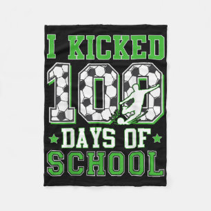 Cobertor De Velo Eu Joguei 100 Dias De Futebol Escolar 100 Rapazes