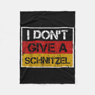 Cobertor De Velo Eu Não Dou Uma Vintagem De Cerveja Alemã Schnitzel