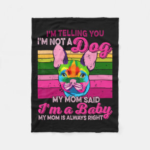 Cobertor De Velo Eu não sou um cão, sou um saco