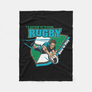 Cobertor De Velo Eu preferencialmente estaria jogando o rugby