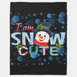 Cobertor De Velo Eu Sou Bonito De Neve