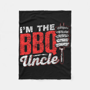 Cobertor De Velo Eu sou o Churrasco Tio Carne Barbecue Grill Grill