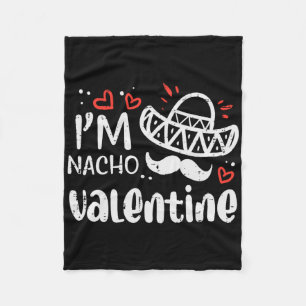 Cobertor De Velo Eu sou o Nacho do Dia dos Namorados Piada Divertid