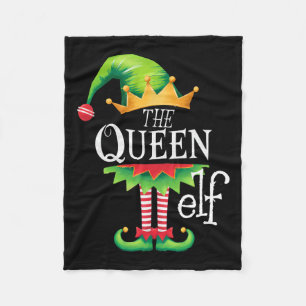 Cobertor De Velo Eu Sou o Traje de Natal da Rainha Elf Combinante