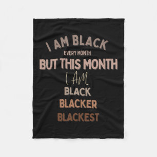 Cobertor De Velo Eu Sou Preto Todos Os Dias Mas Hoje Sou Preto