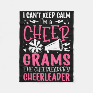 Cobertor De Velo Eu Sou Um Cheer Grams De Uma Avó Gramas De Cheerle