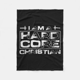 Cobertor De Velo Eu Sou um Cristão Radical