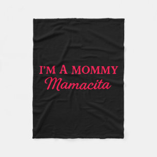 Cobertor De Velo Eu Sou Uma Mamãe Mamacita