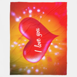 Cobertor De Velo Eu Te Amo