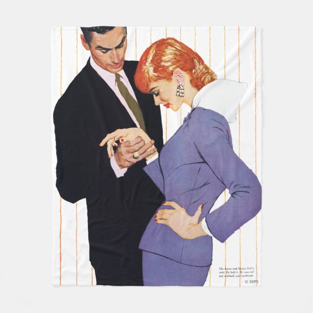 Cobertor De Velo Eu Te Amo, Mama Girl (Frente)