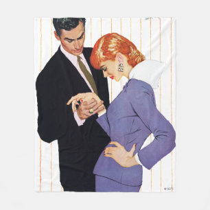 Cobertor De Velo Eu te amo, Mama Menina 2