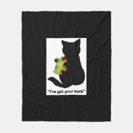 Cobertor De Velo Eu tenho as suas costas