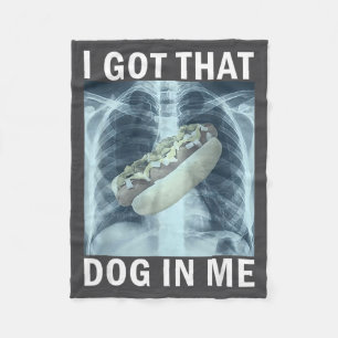 Cobertor De Velo Eu Tenho Esse Cachorro Em Mim Meme de Raio-X de Ca
